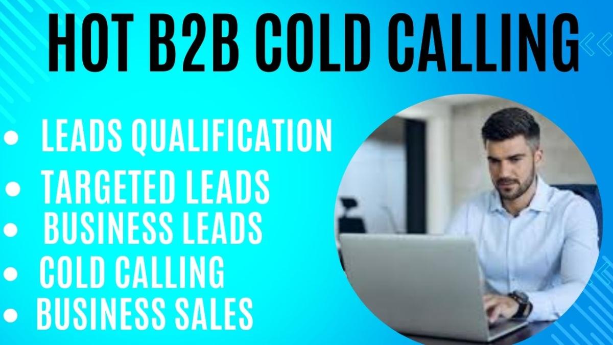 I will deliver hot b2b cold calling leads for your real estate business