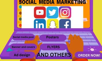 I will do social media marketing social media post design for B2B