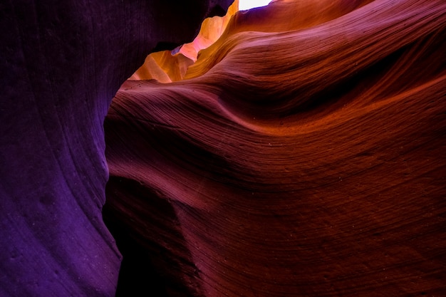 Low angle shot of the Antelope Canyon in Arizona – Free Stock Photo Download