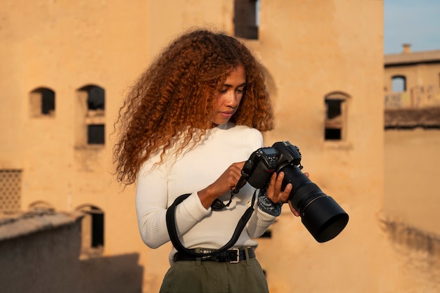 Photographer exploring abandoned location – Free Stock Photo Download