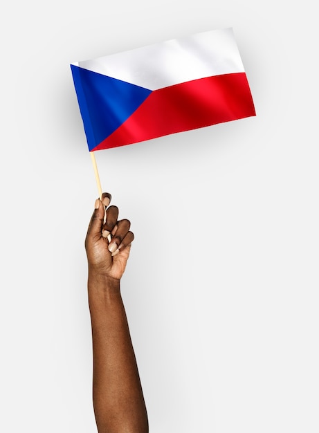 Person Waving the Flag of Czech Republic – Free Stock Photos