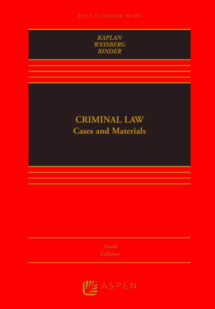 Criminal Law 9th Edition Cases and Materials EPUB Converted PDF pdf 