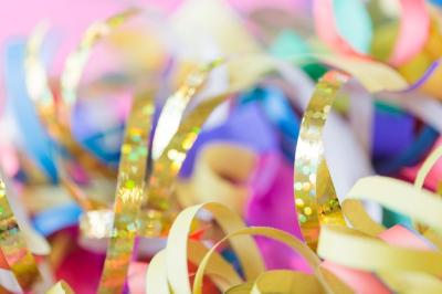 Close-up Colorful Confetti Free Download