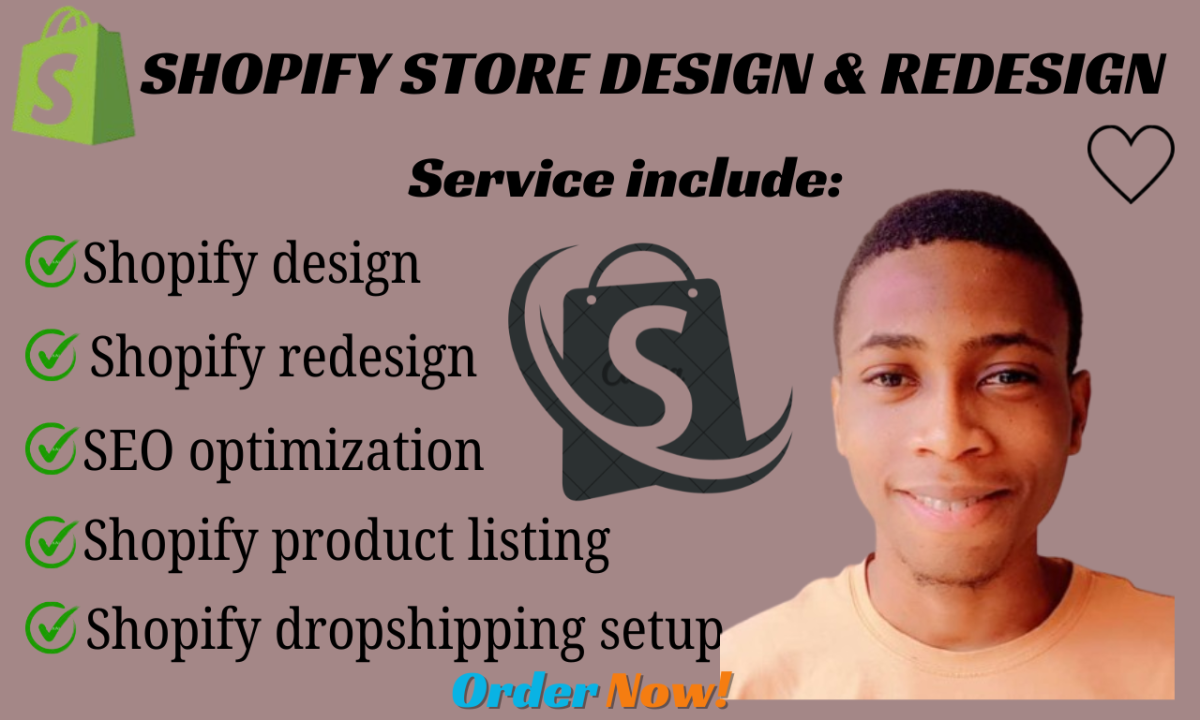 I will do Shopify store design and redesign