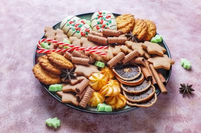 Tasty homemade Christmas cookies free to download