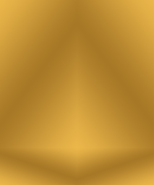 Abstract Luxury Gold Yellow Gradient Studio Wall