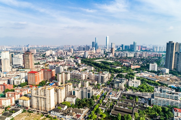 Bird’s Eye View of Shanghai – Free Download