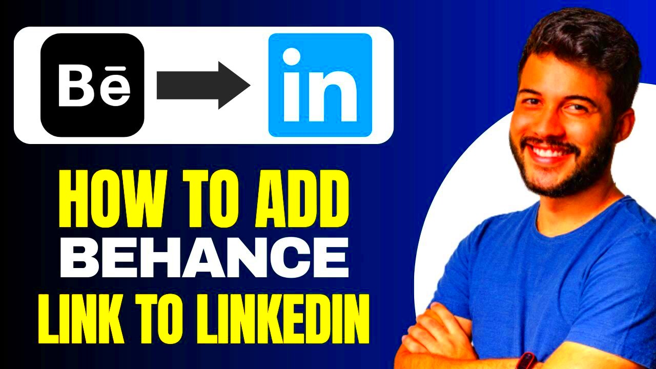 How to Add Behance Link to LinkedIn Full Guide YouTube