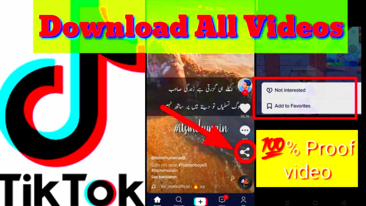 How to save Any TIKTOK video with new Trick by A2Z tips tech YouTube