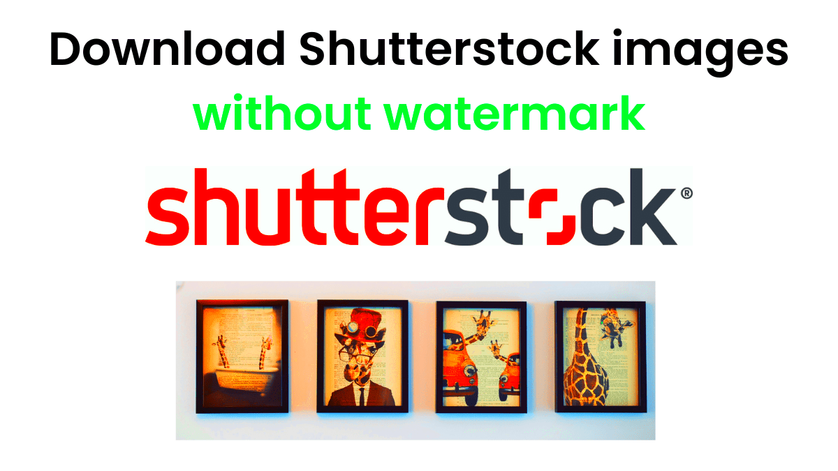 1 Shutterstock Downloader Without Watermark Unlimited Images For Free 