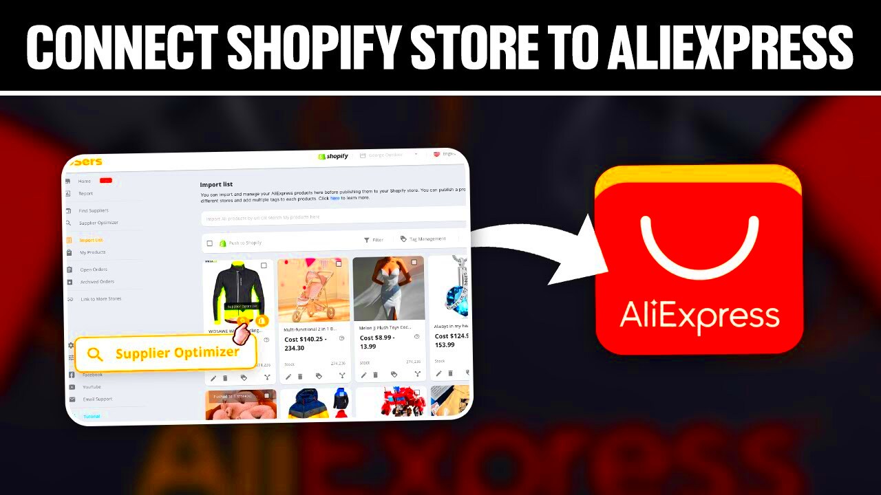 How To Connect Shopify Store To AliExpress 2024 Full Tutorial YouTube