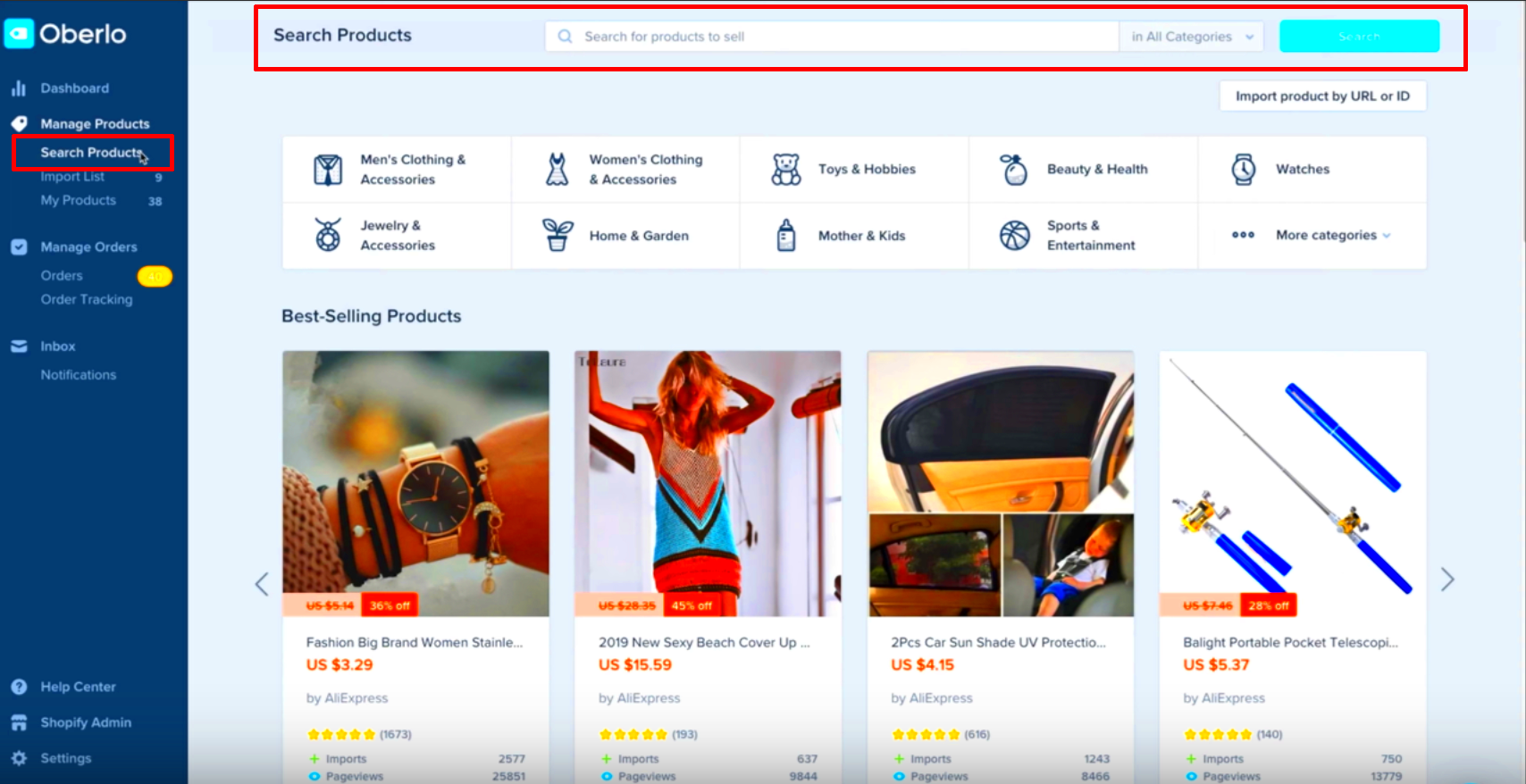 How to Add and Import Aliexpress Products to Shopify