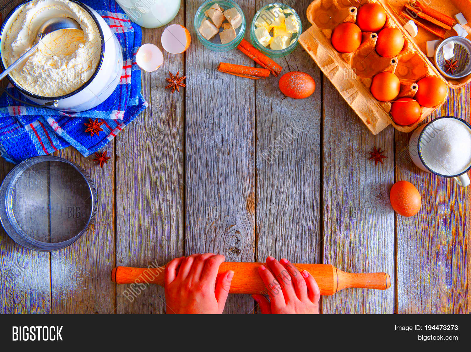 Baking Background Image Photo Free Trial Bigstock