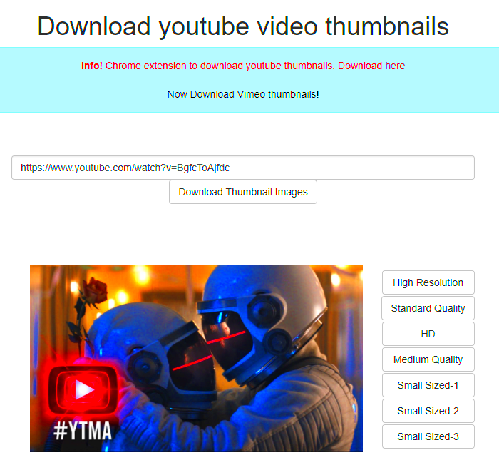 How to extract your YouTube thumbnail from the video