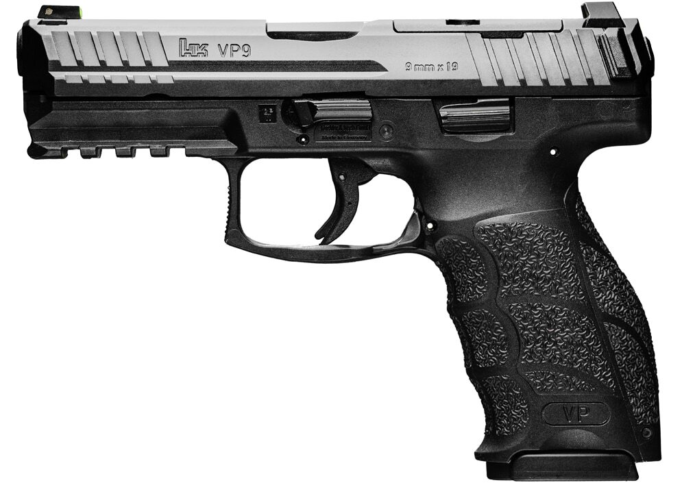 HK VP9 9mm Optics Ready Pistol with Night Sights and 3 of the 17 Round 