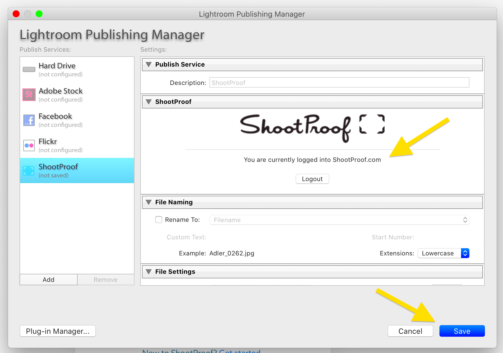 How do I install the ShootProof Lightroom Plugin Mac ShootProof 