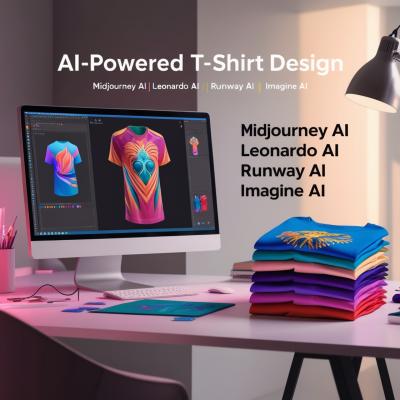 I will create stunning tshirt designs using Midjourney AI, Leonardo AI, Runway AI