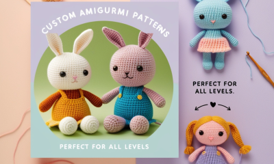 I will write custom amigurumi crochet patterns doll for your Etsy store