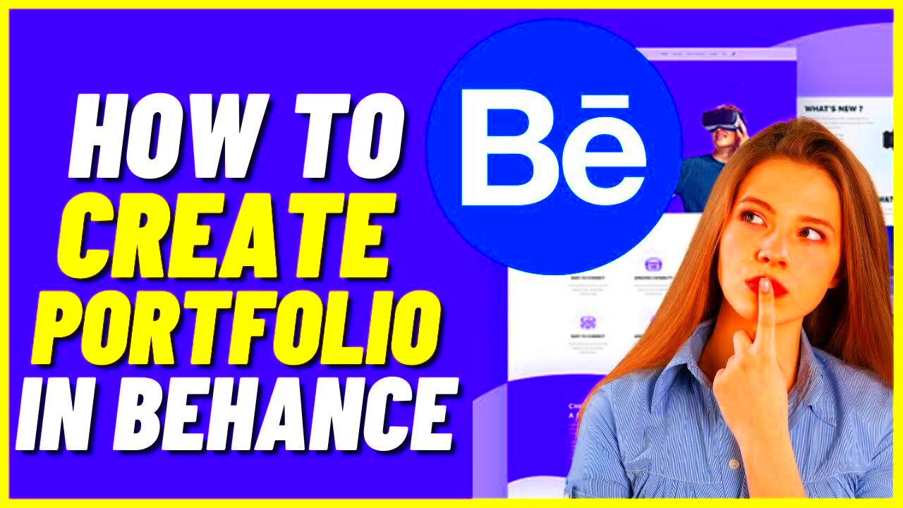 Behance Portfolio Tutorial How to Create Portfolio in Behance YouTube