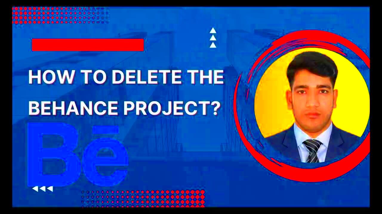 How to delete Behance project YouTube