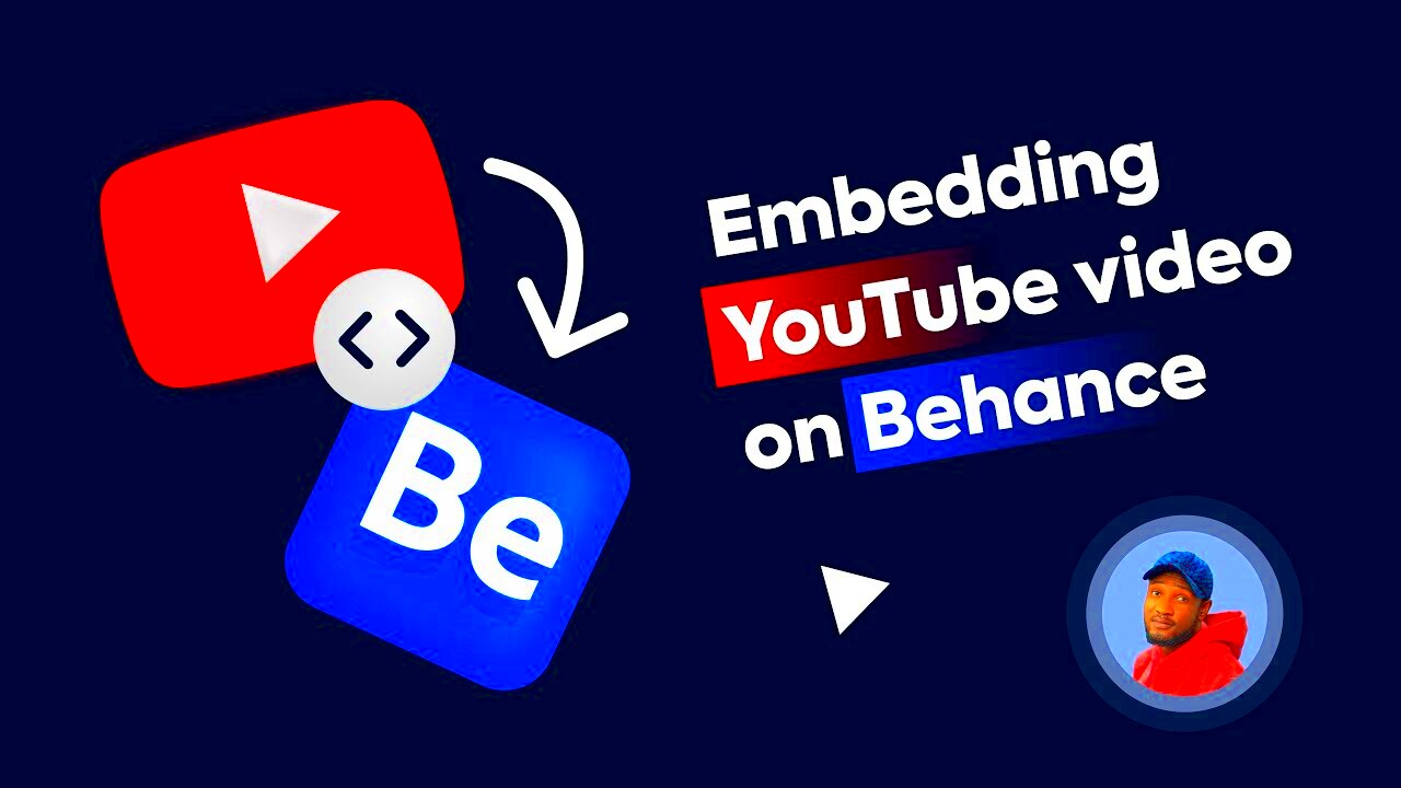 How to embed Youtube video on Behance YouTube