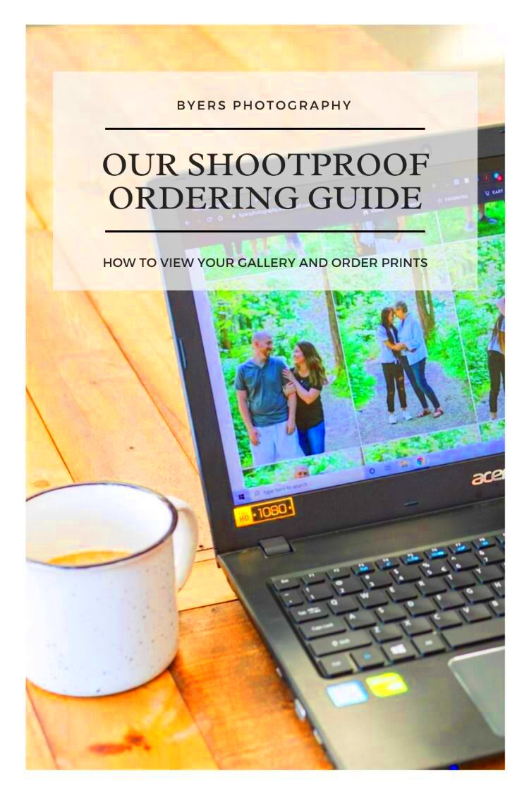 Guide to Shootproof How to View Your Gallery and Order Prints Order 