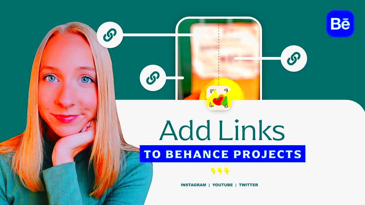 Add Clickable Links Inside your Behance Projects Case Study Tip 