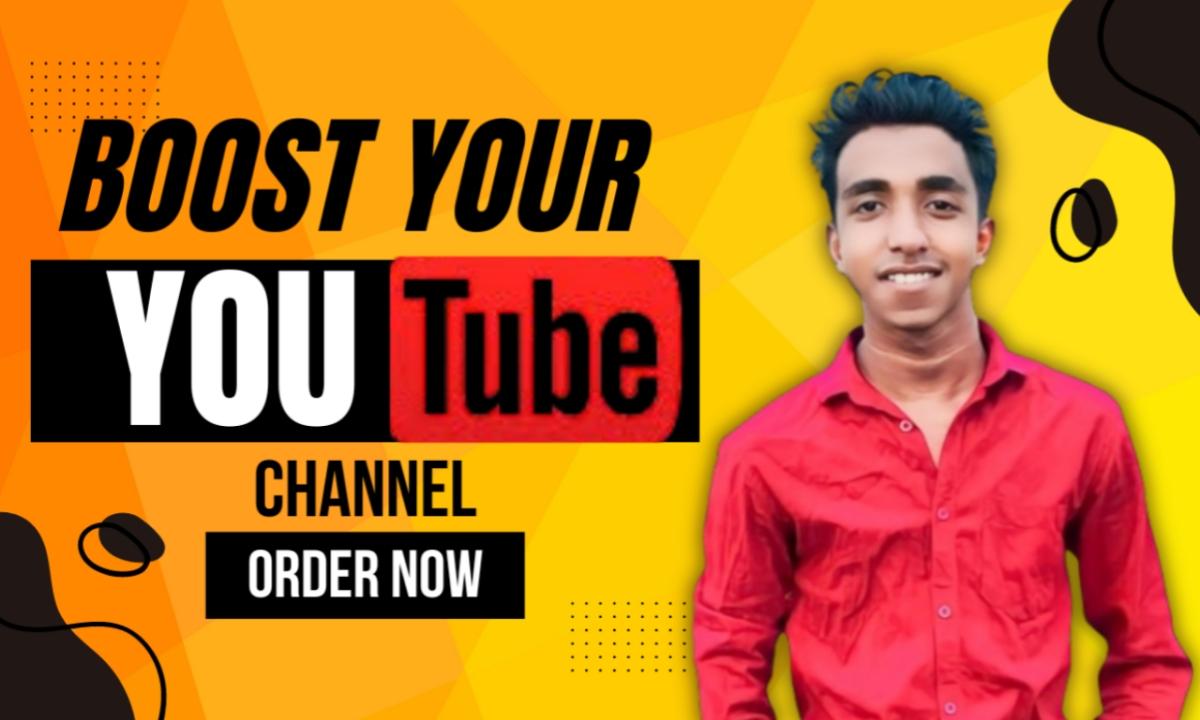 I will boost your youtube channel with expert SEO and optimization
