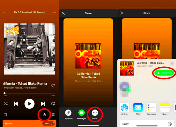 How to SharePlay Spotify on FaceTime
