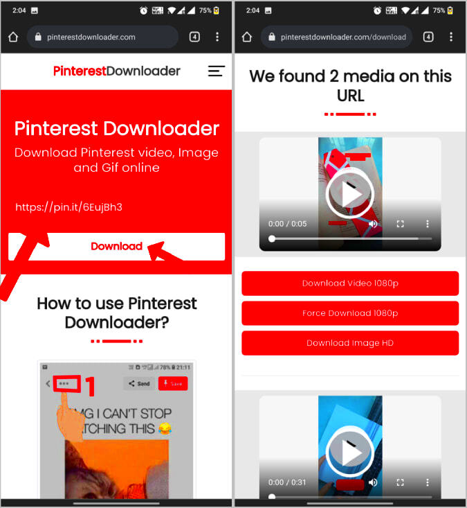 How to Download Pictures and Videos on Pinterest TechWiser