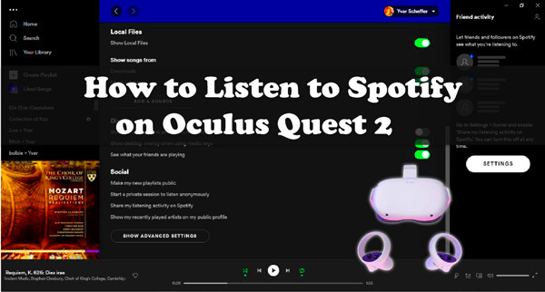 How to Play Spotify on Oculus Quest 2 Two Ways