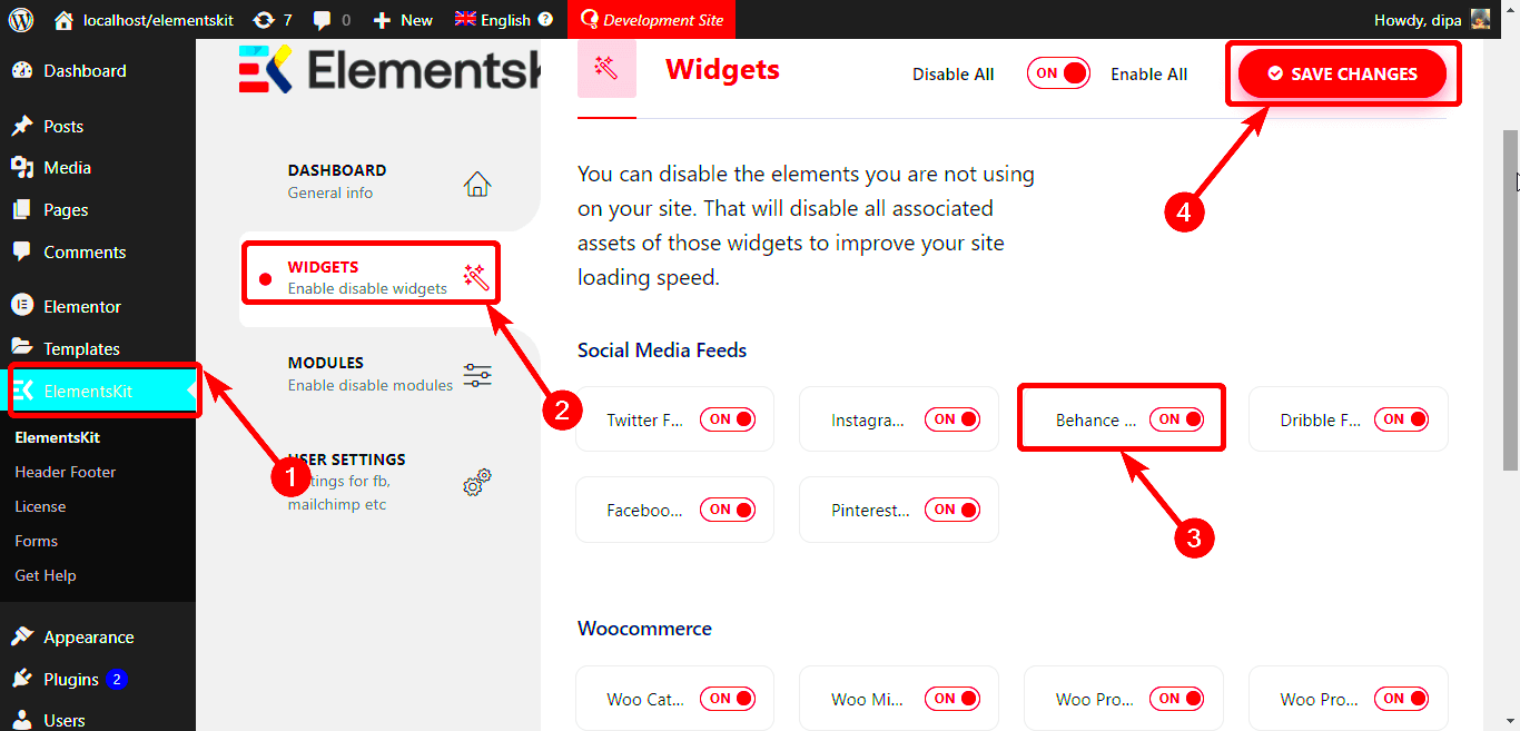 How to Use Behance WordPress Plugin to Add Feed to Your Site