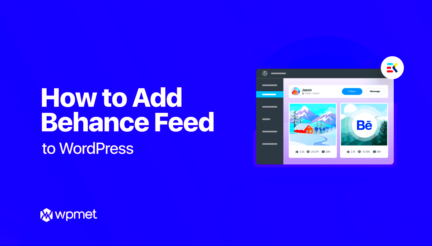 How to Use Behance WordPress Plugin to Add Feed to Your Site