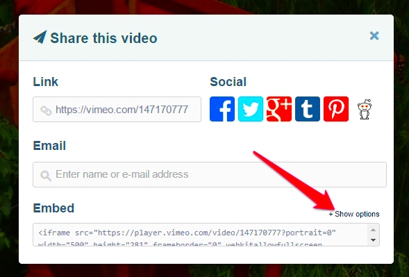 How to embed videos from Vimeo on your site revised Miracle Tutorials