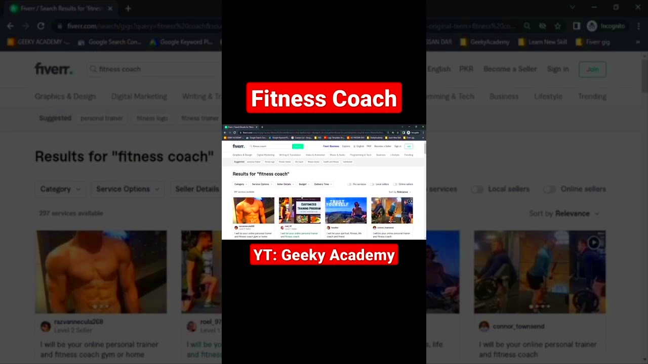 Fitness coach Fiverr Fitness Coach videos Fitness Coach GYM 