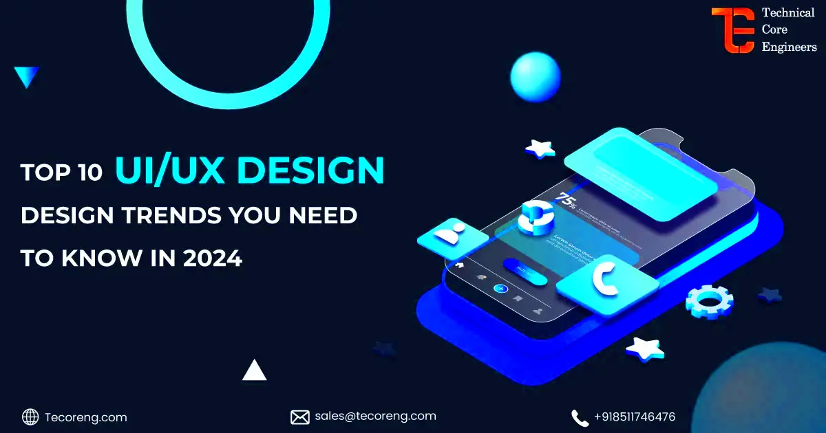 Top 10 UIUX Design Trends You Need to Know in 2024