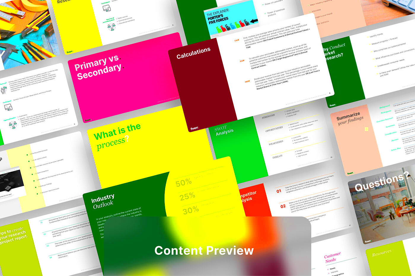 Fiverr Redesign Powerpoint Project Behance