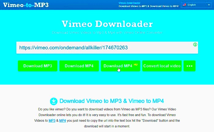 Best Solutions to ConvertDownload Vimeo to MP4