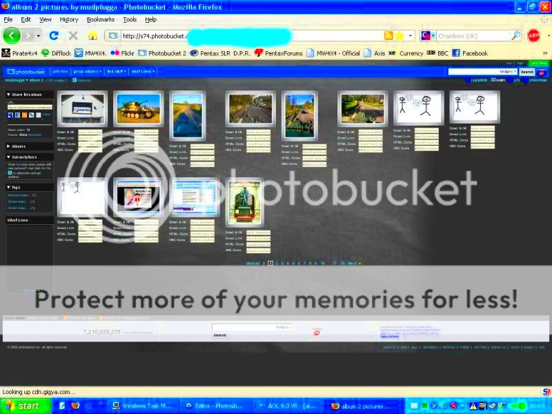 Photobucket Firefox problem PentaxForumscom