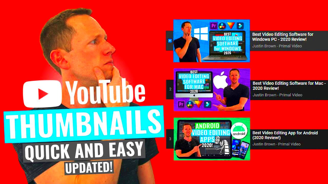 How to Make a YouTube Thumbnail Quick and Easy YouTube