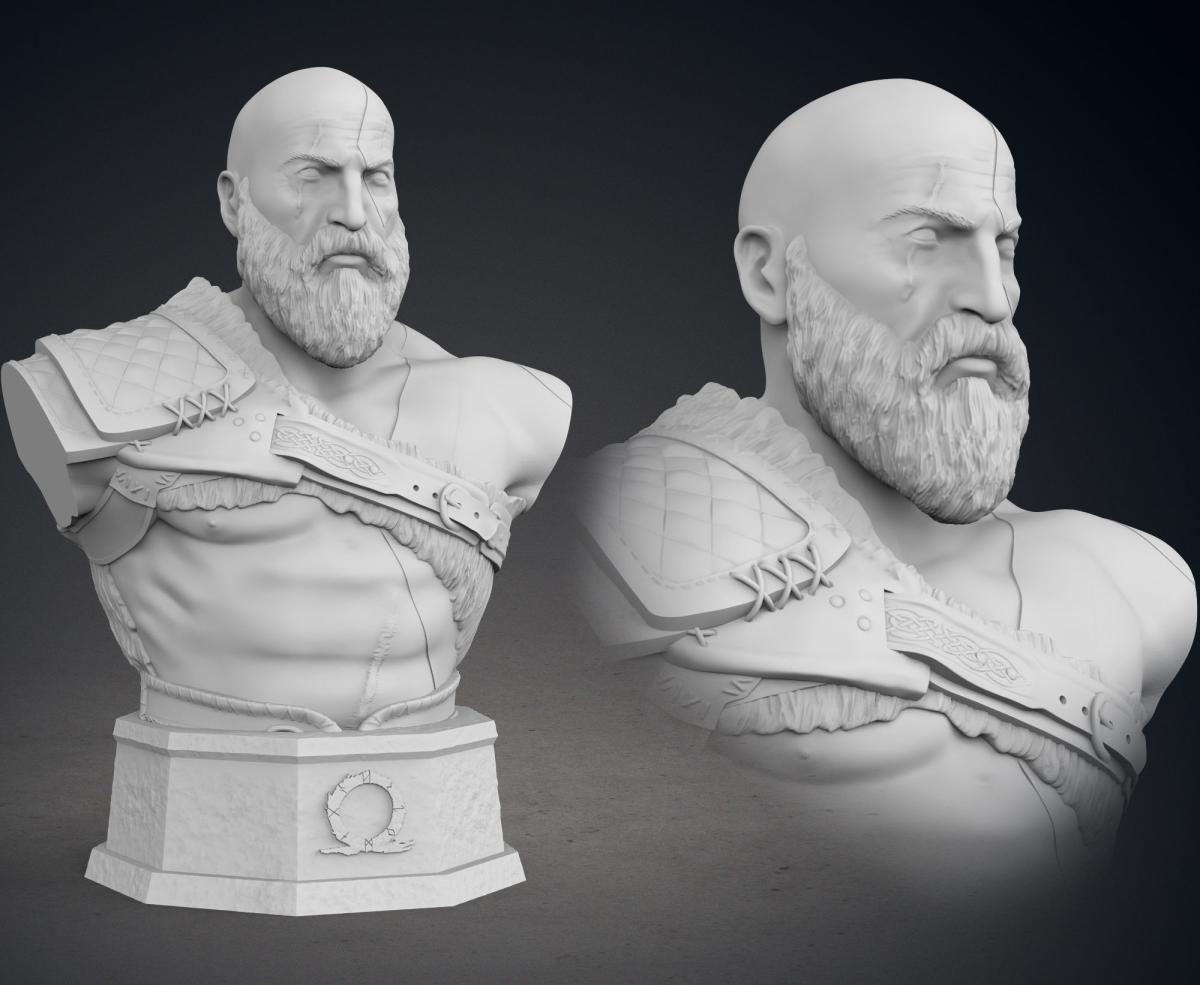 I will sculpt 3d head, 3d face model, headbust, full body, action figure, 3d print