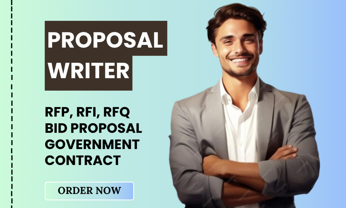 Write Bid Proposals for RFP RFQ RFI, Do Contract Research, Government Contract