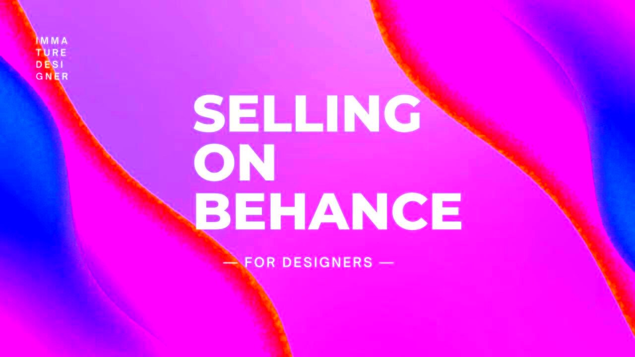 How to EARN on Behance For Designers Selling Digital Assets YouTube