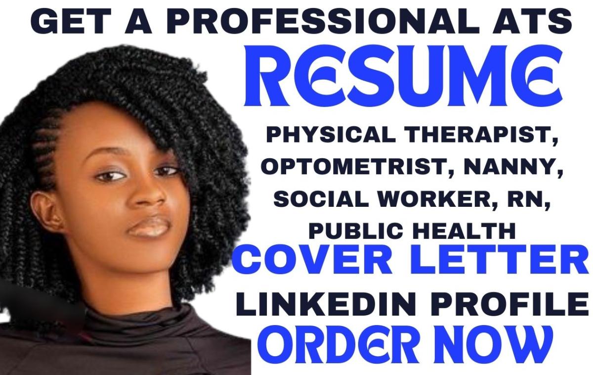 I will do healthcare professional, childcare specialist, pharma, slp, medical resume