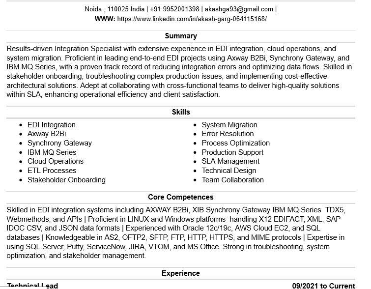 I will write ios notion developer tech health technician, law and engineering resume