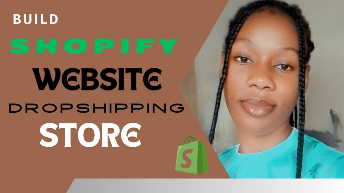 Create Shopify website development, Shopify Dropshipping store product research