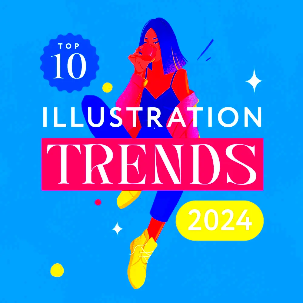 Top 10 Illustration Trends of 2024 Anna Kupstova