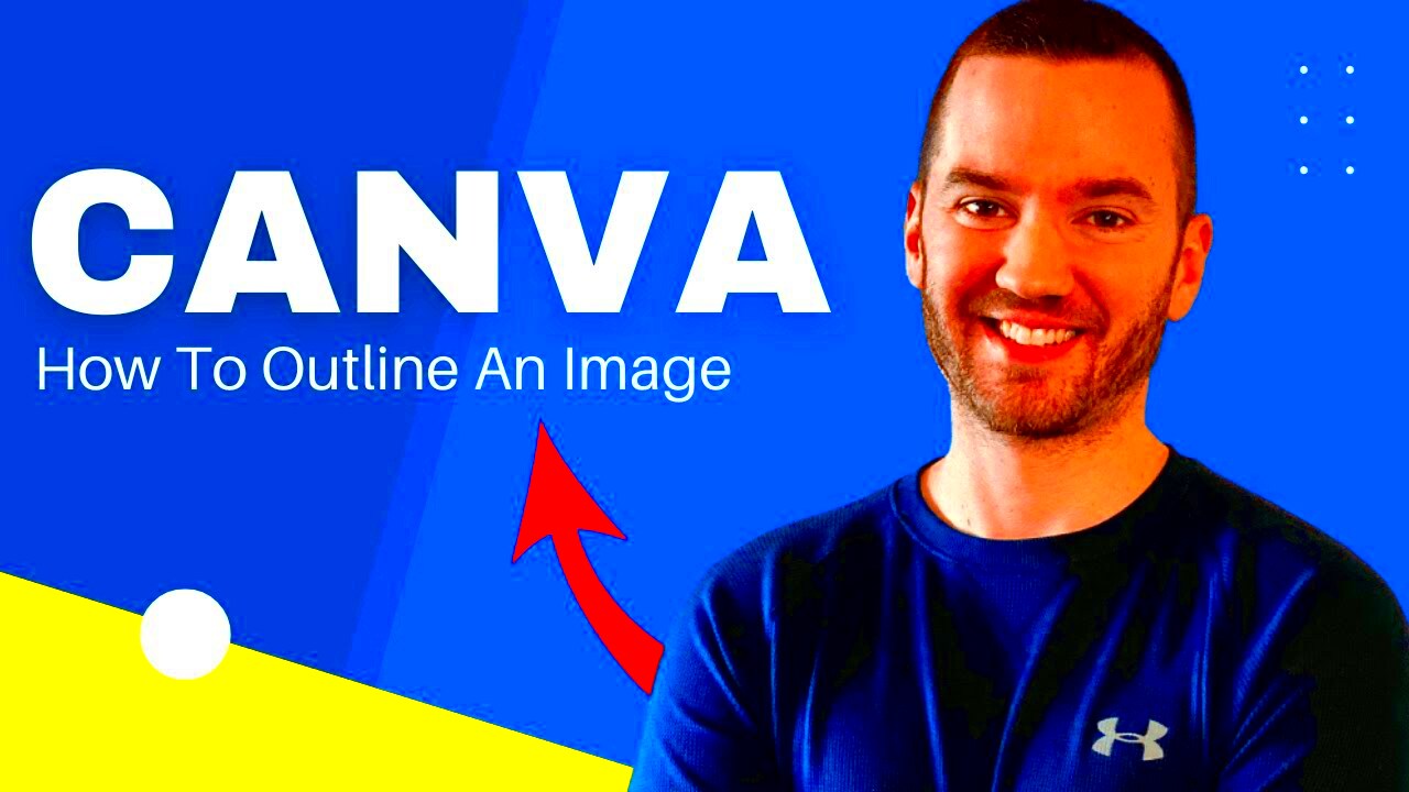 How To Outline An Image In Canva Canva Outline Image Tutorial YouTube