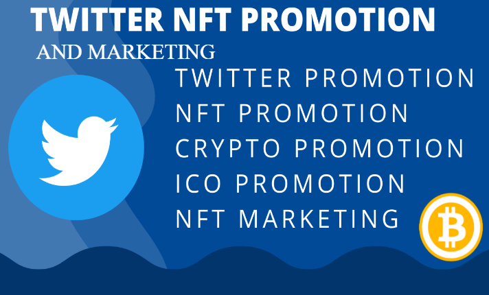 I will do fast organic Twitter growth and NFT, Crypto promotion