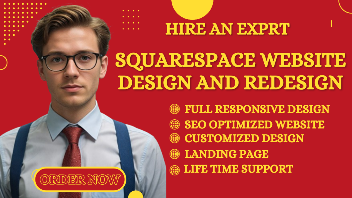 I will website design squarespace website redesign squarespace website squarespace